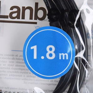 Lanberg CA-USBA-20CU-0018-BK USB laidas 1,8m 2.0 USB A juodas