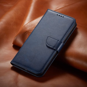 Dėklas Wallet Case Xiaomi Redmi A5/Poco C71 (173,45x79,35x8,45) mėlynas