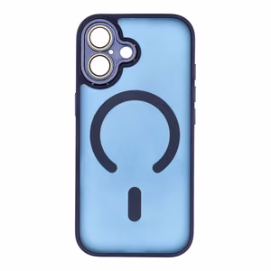 VARIETE MAG COVER magnetinis dėklas telefonui, suderinamas su MagSafe, skirtas IPHONE 17, tamsiai mėlynas