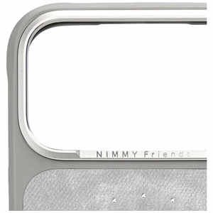 Nimmy Lucky Fashion Cat MagSafe dėklas iPhone 17 Pro pilkas
