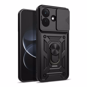 Tech-Protect CamShield Pro dėklas, skirtas Xiaomi Redmi Note 17 Pro 5G – juodas
