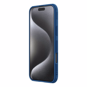 Nillkin Super Frosted Shield Pro Magnetinis dėklas telefonui iPhone 16 Pro - mėlynas