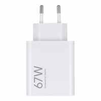 XIAOMI originalus įkroviklis USB A QC3.0 3A 67W MDY-12-EH baltas bulk
