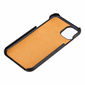 Crong Neat Cover dėklas, skirtas iPhone 11 Pro, su kortelių kišenėlėmis, juodas