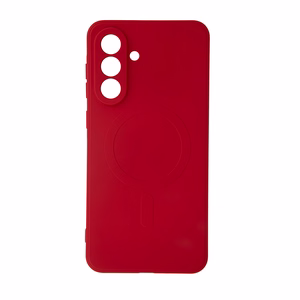 Simple Color Mag dėklas for Samsung Galaxy A56 5G raudonas