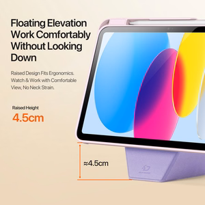 Dėklas Dux Ducis Vers Apple iPad 10.9 2022/iPad 11 2025 rožinis