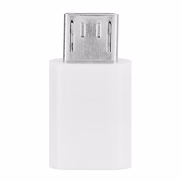 Adapter Type C to Micro USB Blue Star - white