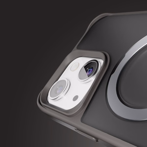 Etteri Matinis Mag Ring dėklas (m) telefonui iPhone 13 6,1 pilkas (m)