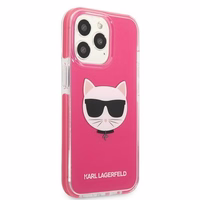 KARL LAGERFELD KLHCP13XTPECPI IPHONE 13 PRO MAX 6.7 "DĖKLAS FUCHSIA/FUSCHIA CHOUPETTE HEAD