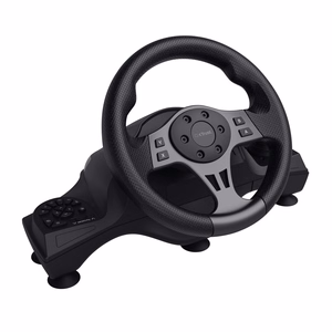 Trust GXT 289 Movi juodas USB vairas + pedalai Nintendo Switch, PlayStation 4, Xbox One S, Xbox One X, Xbox Series S, Xbox Series X