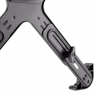 Nešiojamojo kompiuterio laikiklis "Maclean" 11"-17" MC-836, skirtas darbui stovint ir sėdint. Jis skirtas montuoti ant stalo arba sieninio monitoriaus laikiklio.