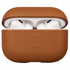 Uniq Terra Natūralios Odos dėklas AirPods Pro 2 - rudas