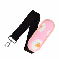 Wonder Dėklas nešiojamam kompiuteriui 17 colių, rožinis ramunėlių raštas