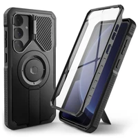 Tech-Protect Kevlar MagSafe+ dėklas telefonui Samsung Galaxy S25 - juodas