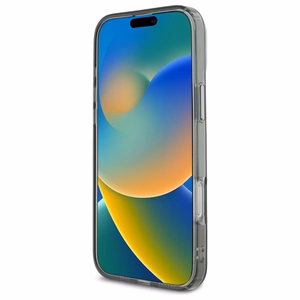 Karl Lagerfeld IML Metal Karl Head Magnetinis dėklas telefonui iPhone 16 Pro Max - juodas