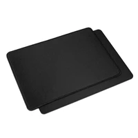 Mousepad 350 x 250 x 3 mm black with black stitching