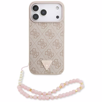 Guess 4G Strap Triangle Logo MagSafe deklas iPhone 17 Pro Max - rozinis