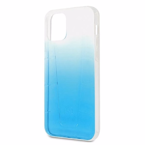 Mercedes Transparent Line dėklas telefonui iPhone 12 / iPhone 12 Pro - mėlynas