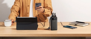 VEGER Išorinė baterija 50000 mAh PD QC3.0 5A 22,5W Tank Lite (W5001) juoda