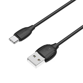 USB kabelis Borofone BX19 USB-A to USB-C 1.0m juodas