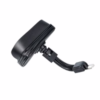 Motociklo laikiklis atsparus vandeniui su užtrauktuku ir gaubtu (4,8–5,5), juodas