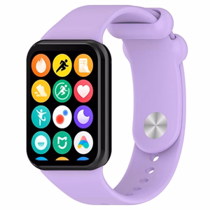 SILIKONINIS DIRŽELIS MI BAND 8 PRO /M8 PRO (1). VIOLETINIS