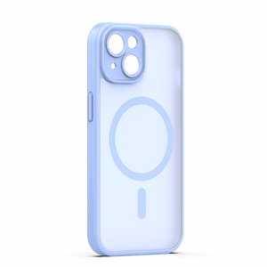 Mag Matt dėklas iPhone 14 6,1" šviesiai mėlynas