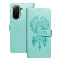 MEZZO knyginis dėklas telefonui XIAOMI Redmi A5 (173,3 x 79,4 x 8,26) sapnų gaudyklė žalia