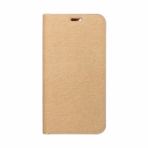 LUNA Book Gold dėklas, skirtas Xiaomi Redmi Note 15 Pro Plus 5G, auksinis