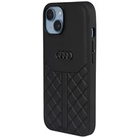 Audi tikros odos kietasis dėklas telefonui iPhone 14 6.1 – juodas
