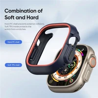 DUX DUCIS dėklas BAMO Apple Watch Ultra / Ultra 2 49 mm vidurnakčio oranžinis
