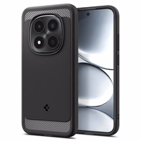 "Spigen Rugged Armor" dėklas "Xiaomi Redmi Note 15 Pro 5G" - juodas