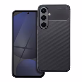 Dėklas telefonui CARBON PREMIUM SAMSUNG S24 FE juodas