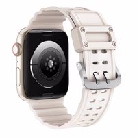 Dirželis Triple Protection Apple Watch 38 / 40 / 41 mm apyrankė – smėlinis