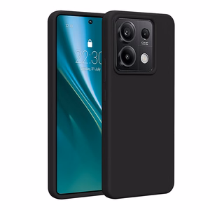 "Etteri" silikoninis dėklas "Xiaomi Redmi Note 13 Pro 5G", juodos spalvos
