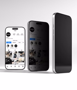 Ringke Easy Slide Privacy privatumo grūdintas stiklas, 2 vnt. komplektas, skirtas iPhone 18 Pro Max