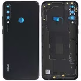 Galinis dangtelis Huawei Y6p 2020 Midnight Black originalus (used Grade C)
