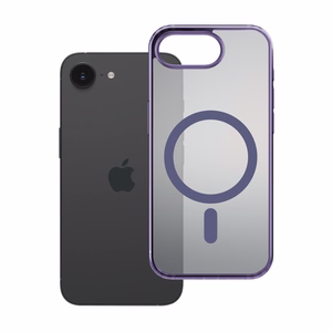 Чехол 3mk Frosty MagCase для Apple iPhone 16E - фиолетовый