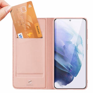 Dux Ducis Skin Pro dėklas Samsung Galaxy S22 + (S22 Plus) rožinis