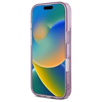 Hello Kitty Liquid Glitter 50 metų jubiliejaus vakarėlio dėklas telefonui iPhone 16 Pro - violetinis