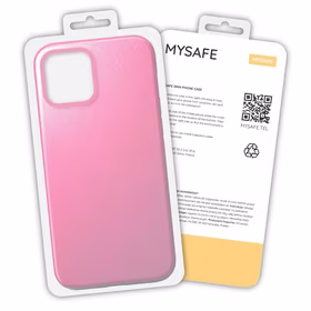 MYSAFE Dėklas SKIN IPHONE 12 PRO MAX LIGHT rožinis BOX