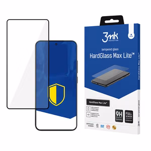 Grūdintas stiklas 3mk HardGlass Max Lite juodas Xiaomi 15