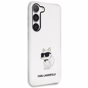 Karl Lagerfeld KLHCS23MHNCHTCT S23+ S916 permatomas kietasis dėklas Ikonik Choupette