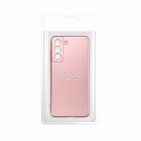 METALLIC dėklas telefonui SAMSUNG S25 Edge rožinis