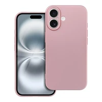 METALLIC dėklas telefonui IPHONE 16 rožinis