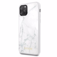 Guess Marble dėklas iPhone 11 Pro - balta