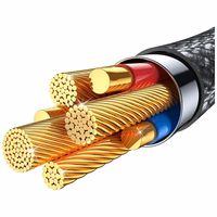 Laidas USAMS TC Series SJ749 30W USB-C į Lightning 1,2 m titaninis