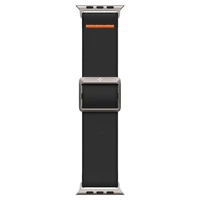 Spigen Fit Lite Ultra dirželis Apple Watch 4/5/6/7/8/9/SE/Ultra (42/44/45/49 mm) - juodas