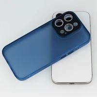 AG Matte Series dėklas telefonui Iphone 15 Plus mėlynas