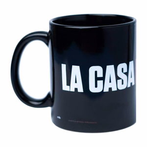 La Casa De Papel Logo keraminis puodelis dovanų dėžutėje, 330 ml